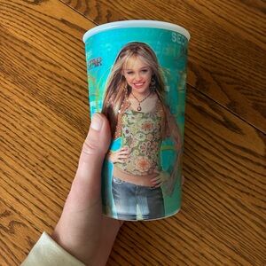vintage Hannah Montana lenticular cup